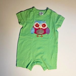 Hanna Andersson Owl Romper